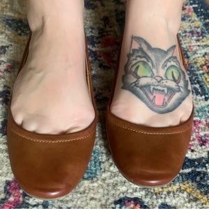 Mossimo Supply Company Cognac Flats size 6.5